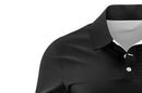 Black Premium polo T-shirt - Rough Grounds
