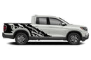Eagle shredded side graphics decals for Honda Ridgeline