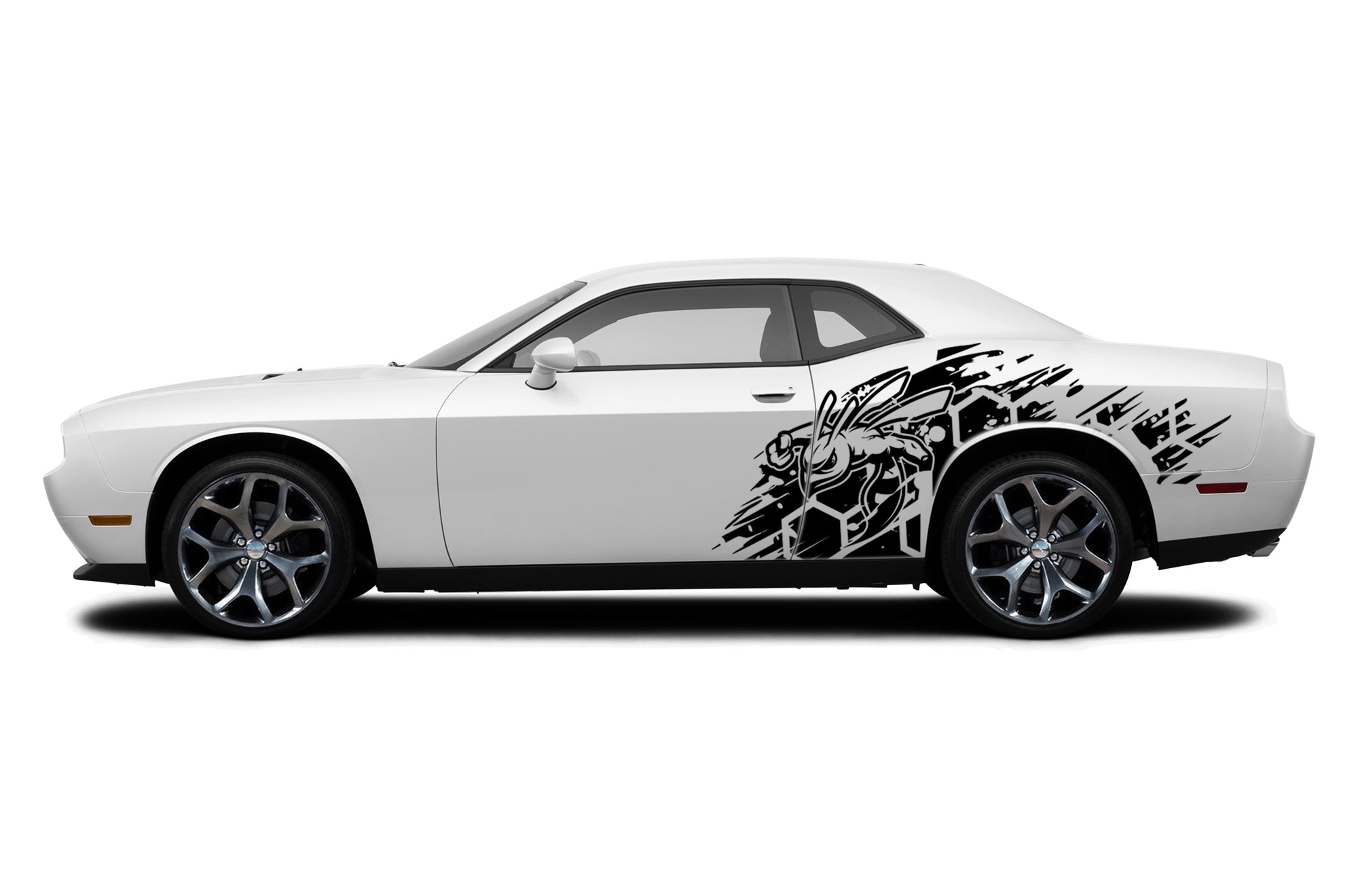 パンフレット 直筆サイン付★ニューヨークジャズ ロンカーター&ヘレンメリル★ Furious hornet side graphics decals for Dodge Challenger