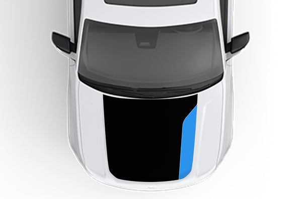 Grand trail print hood decals compatible with Jeep Grand Cherokee