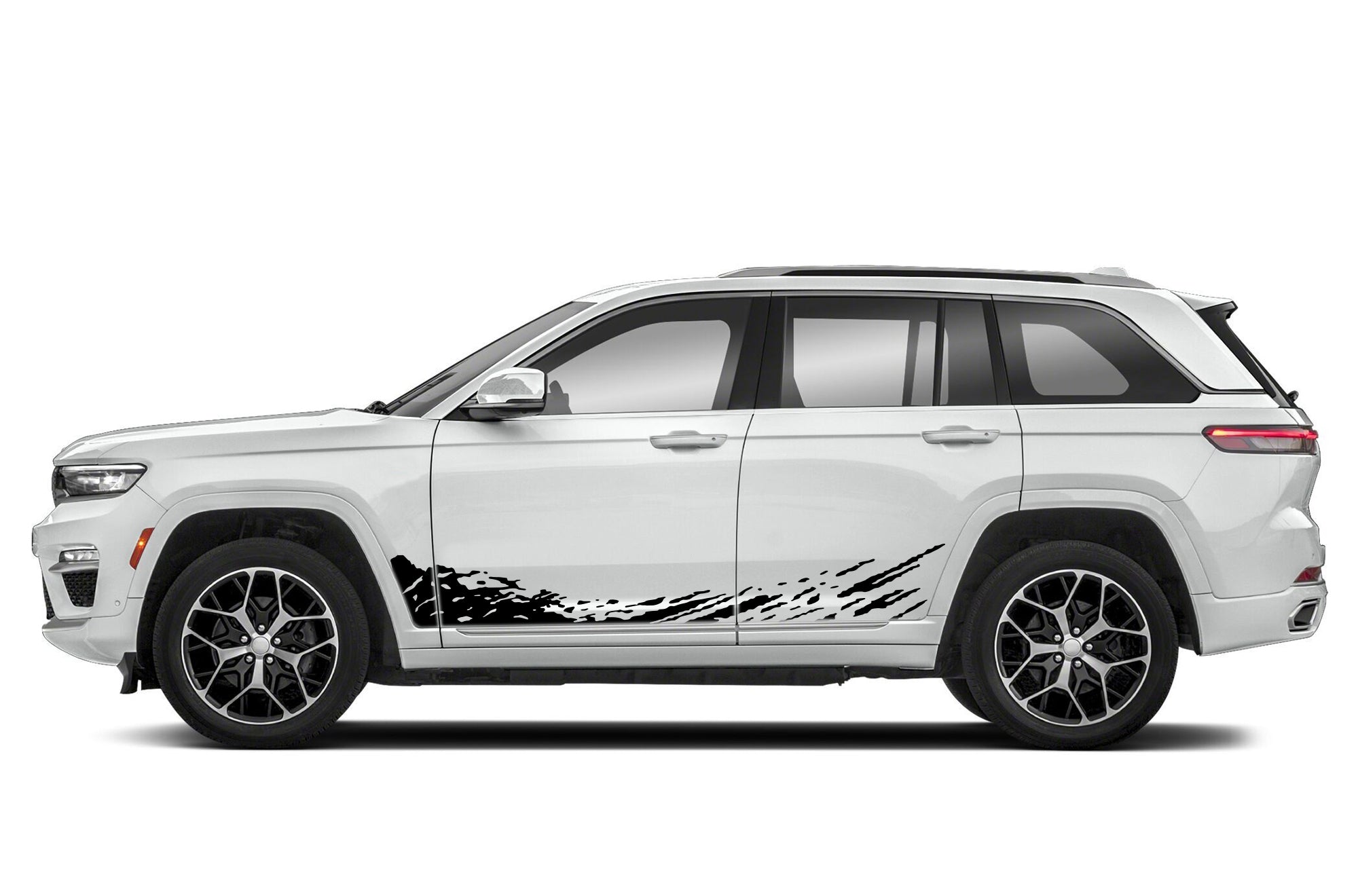 Lower Mud Splash Side Decals Compatible With Jeep Grand Cherokee