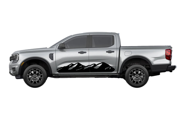 Mountain side graphics decals for Ford Ranger