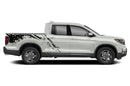 Mud splash side bed graphics decals for Honda Ridgeline