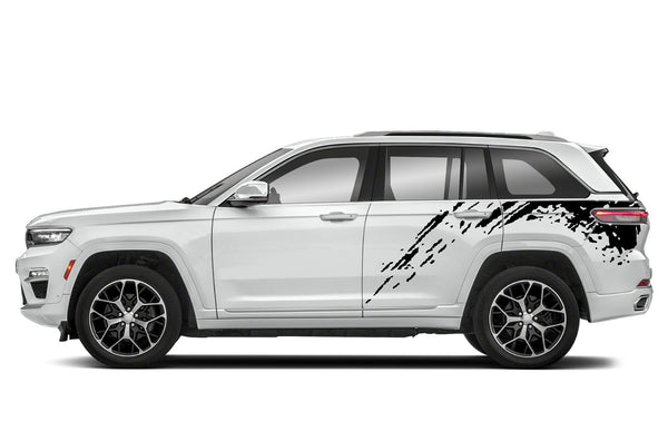 Mud splash back decals compatible with Jeep Grand Cherokee