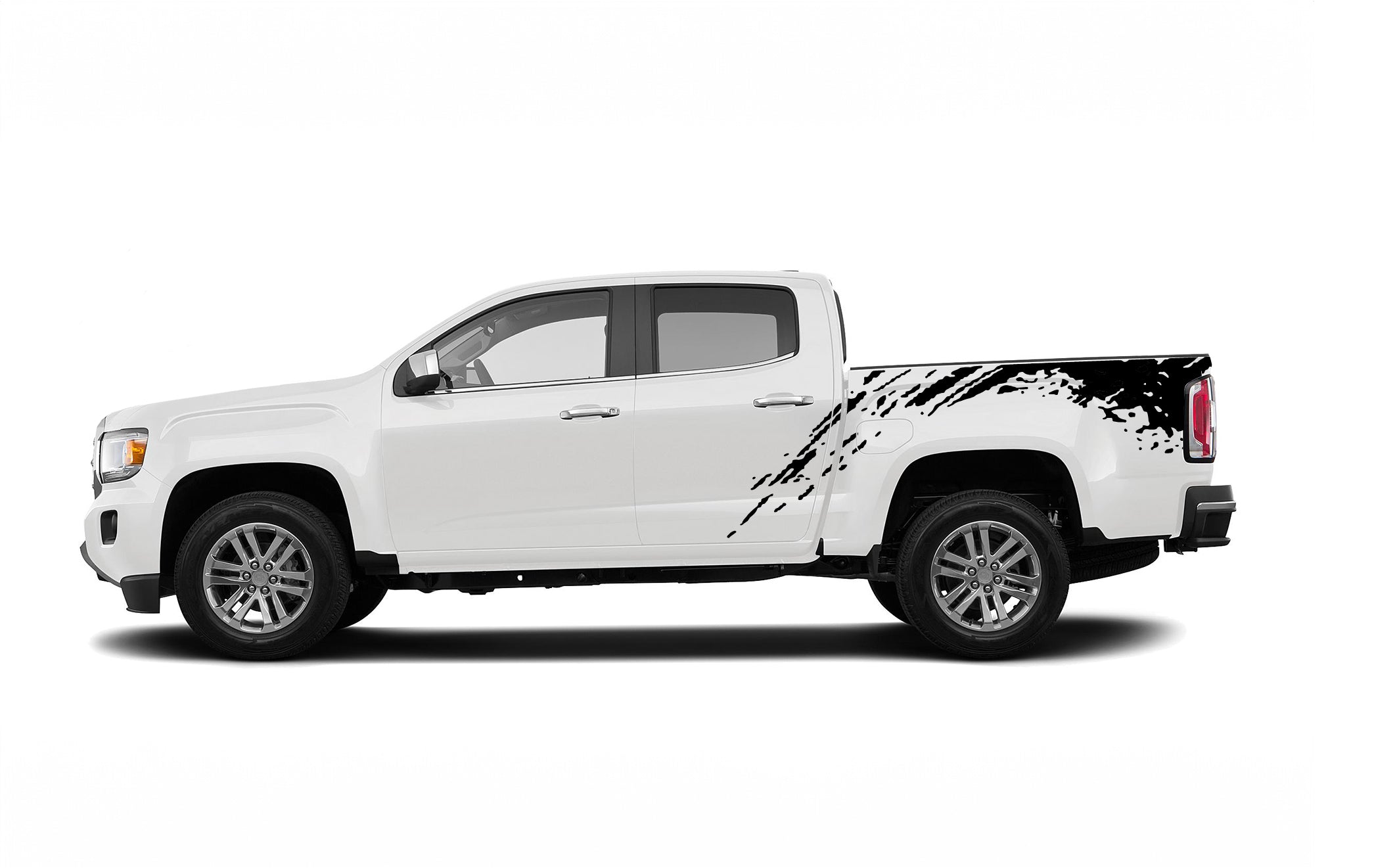 Decal Sticker Compatible with GMC Sierra Crew shops Cab 1500 Side Bed Vinyl 2019 2020 2021 Splash Mud