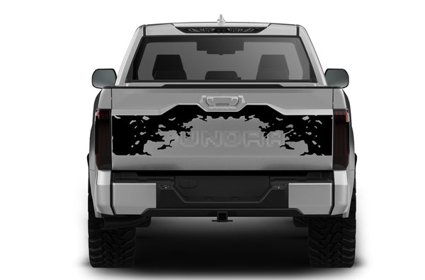 Mud splash tailgate graphics decals for Toyota Tundra
