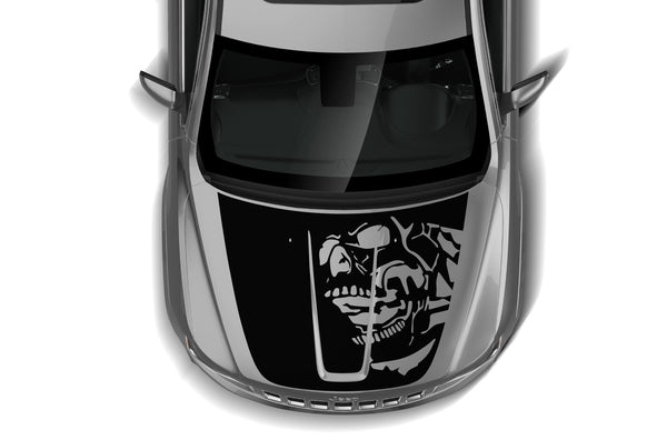 Nightmare hood decal compatible with Jeep Grand Cherokee 2011-2021