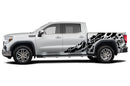 Nightmare shredded graphics decals for GMC Sierra