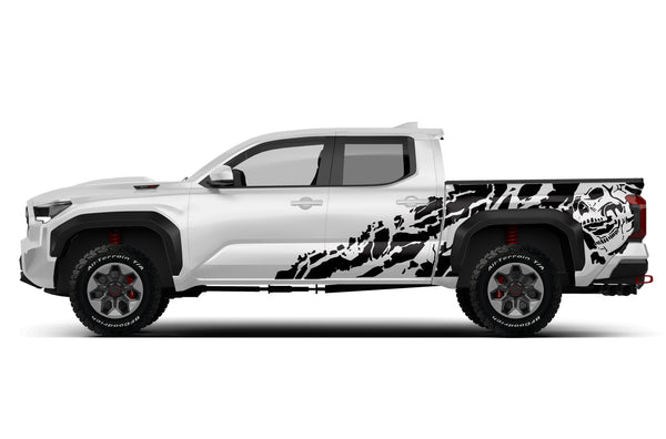 Nightmare shredded side graphics decals for Toyota Tacoma