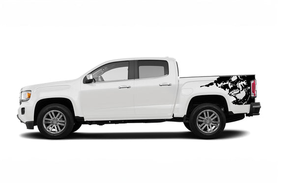 Nightmare side bed graphics decals for GMC Canyon 2015-2022