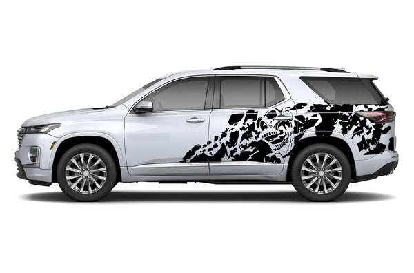 Nightmare graphics decals for Chevrolet Traverse 2018-2023