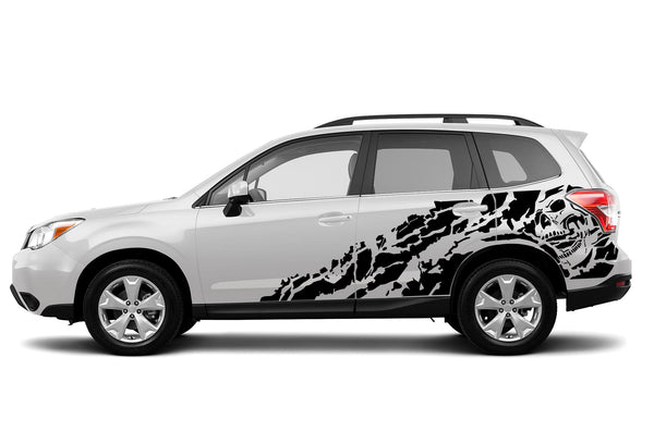 Nightmare side graphics decals for Subaru Forester 2014-2018
