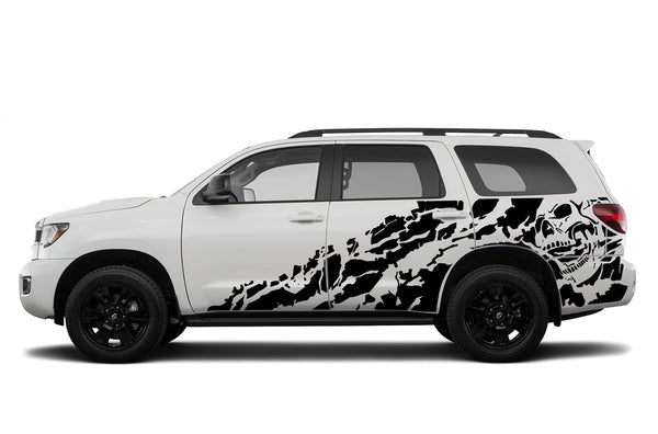 Nightmare side graphics decals for Toyota Sequoia 2008-2022
