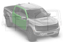 Pre-cut PPF kit for Ford F-150 Raptor doors and side skirts