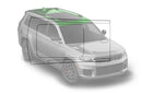 Pre-cut paint protection film kit for Grand Cherokee Roof