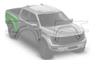 Pre-cut PPF kit for Ford F-150 Raptor side fenders