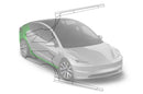 Pre-cut paint protection film (PPF) kit for Tesla Model 3 Partial Side
