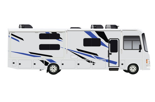 Replacement graphics decals for RVs Motorhome Class A (kit RG15000)
