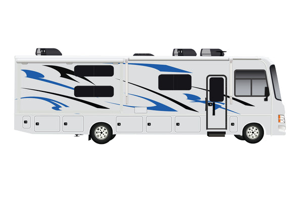 Replacement graphics decals for RVs Motorhome Class A (kit RG15002)