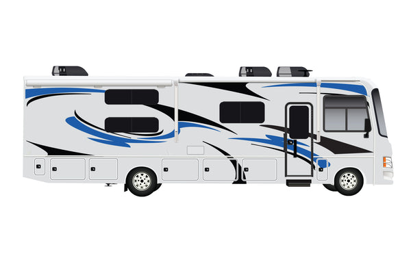 Replacement graphics decals for RVs Motorhome Class A (kit RG15006)