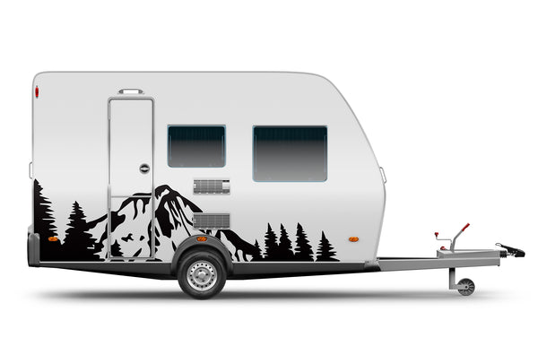 Replacement graphics decals for RV Small Travel Trailers (kit RG15019)