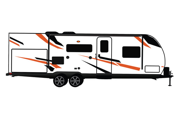 Replacement graphics decals for RVs Toy Haulers (kit RG15000)