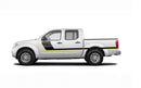 Retro-style hash stripes graphics decals for Nissan Frontier 2005-2021