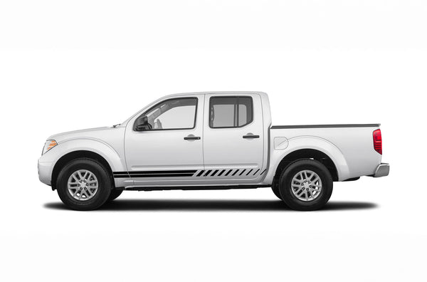 Rocker lower stripes graphics decals for Nissan Frontier 2005-2021