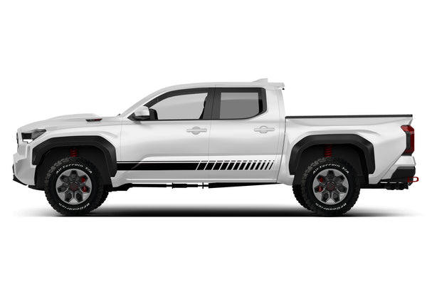 Rocker panel stripes graphics decals for Toyota Tacoma