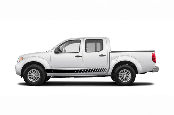 Rocker panel stripes side decals graphics compatible with Nissan Frontier 2005-2021