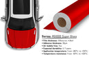 Super Gloss Red vinyl wrap for Dodge Ram