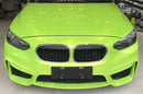Super Gloss Lemon Green vinyl wrap for Dodge Ram