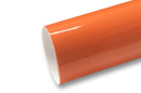 Super Gloss Orange vinyl wrap for Dodge Ram