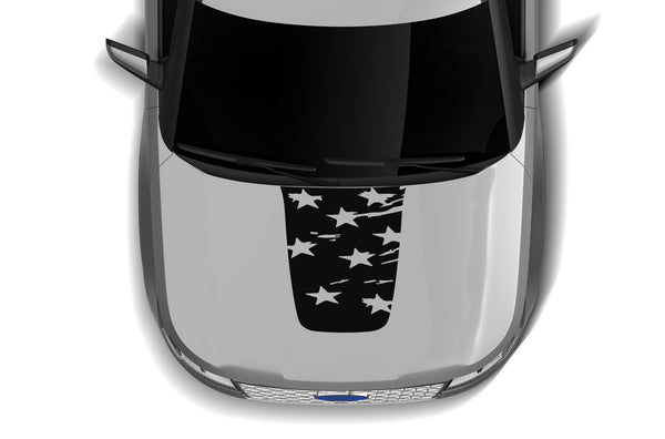 US stars center hood graphics decals for Ford Explorer 2013-2015