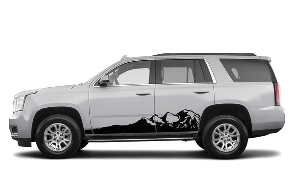 Adventure mountains side graphics decals for GMC Yukon 2015-2020