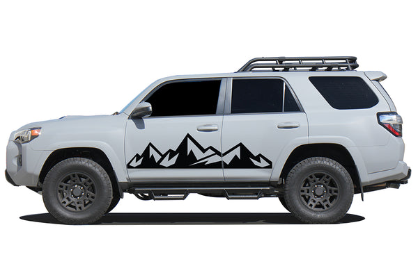 Adventure mountains side graphics decals compatible with Toyota 4Runner