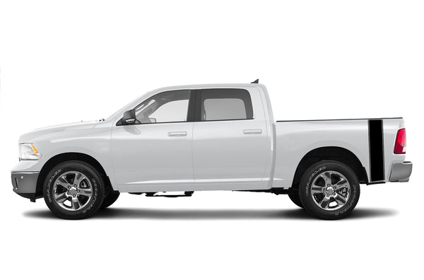 Bed side stripes graphics decals for Dodge Ram 2009-2018
