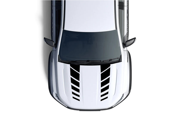 Hash stripes hood graphics decals for Ford Ranger