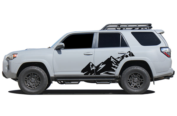 High mountain side graphics decals compatible with Toyota 4Runner