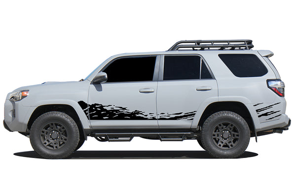 Lower mud splash graphics decals compatible with Toyota 4Runner