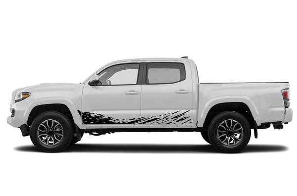 Lower mud splash side graphics decals for Toyota Tacoma