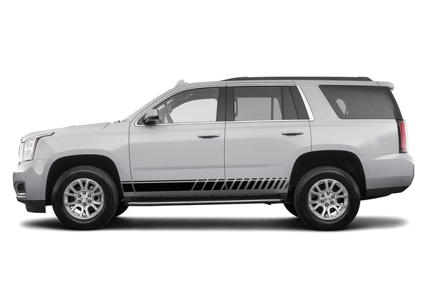Lower side stripes graphics decals for GMC Yukon 2015-2020