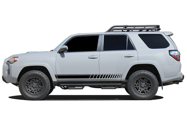 Lower side stripes graphics decals compatible with Toyota 4Runner