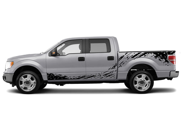 Mud splash side graphics decals for Ford F150 2009-2014
