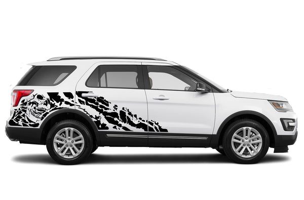 Nightmare side graphics decals for Ford Explorer 2011-2019