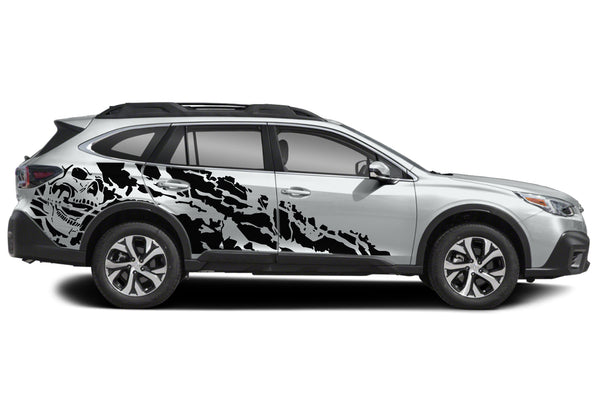 Nightmare side graphics decals for Subaru Outback