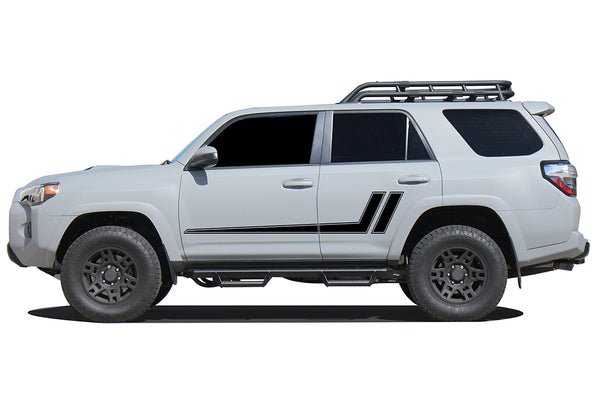 Side direction stripes graphics decals compatible with Toyota 4Runner