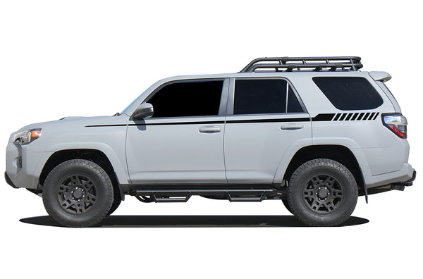 Upper stripes graphics decals compatible with Toyota 4Runner