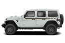 Upper body side stripes graphics decals compatible with Wrangler JL