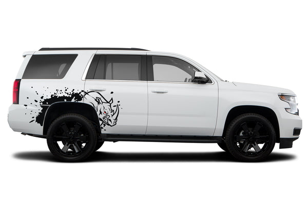 Wild rhino splash side graphics decals for Chevrolet Tahoe 2015-2020